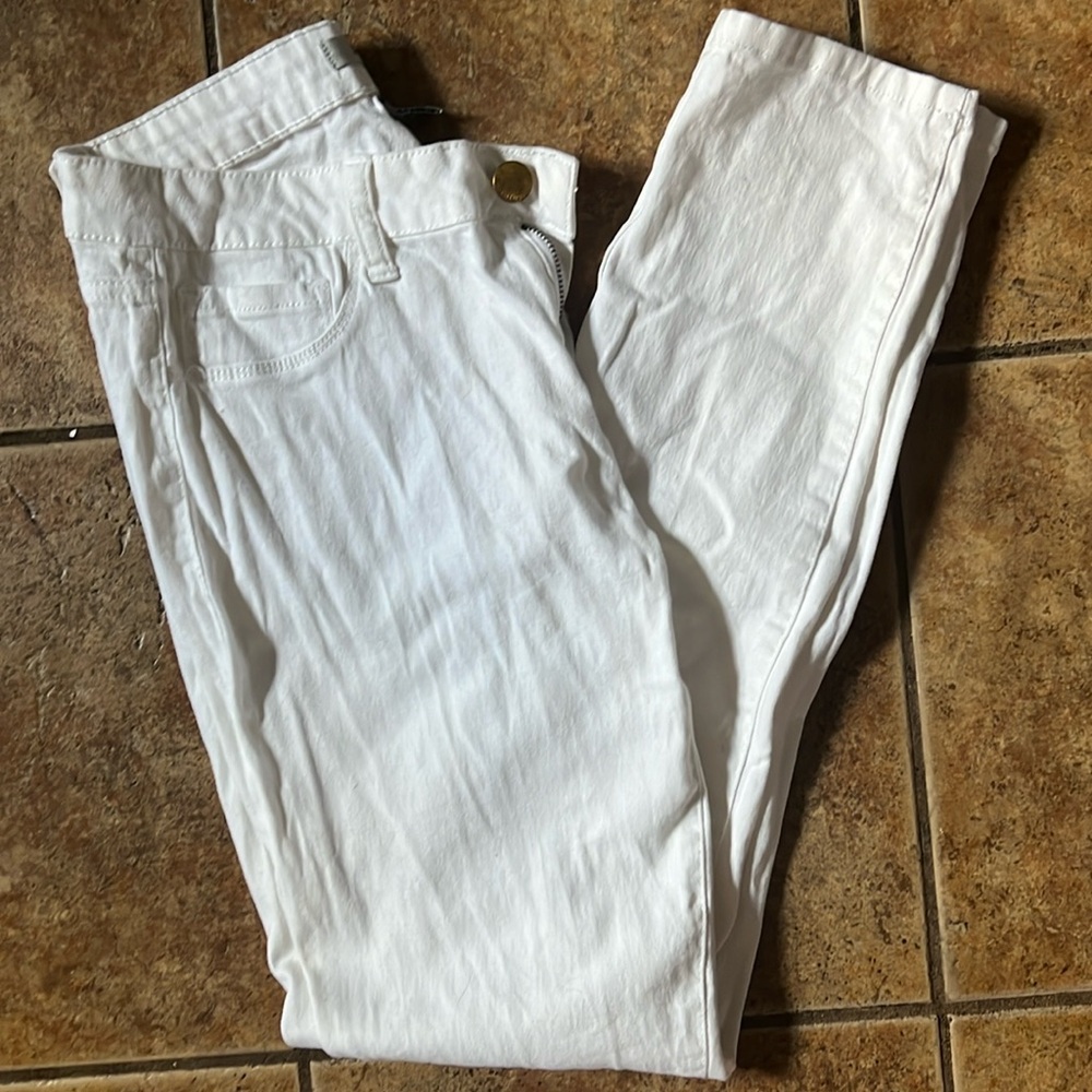 White Pants kids size 8